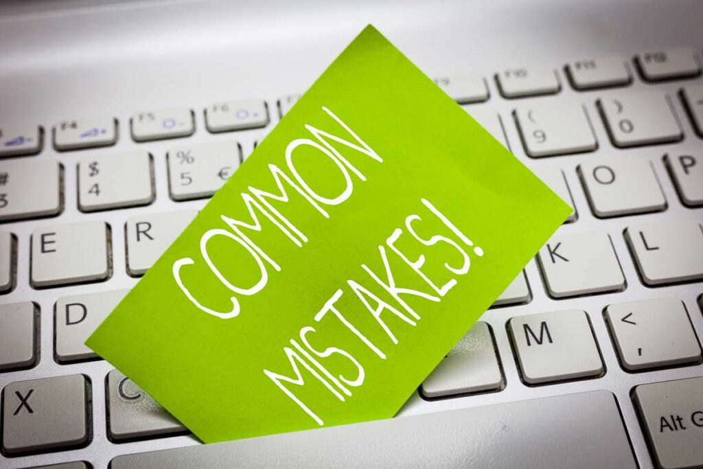 Content Development Mistakes
