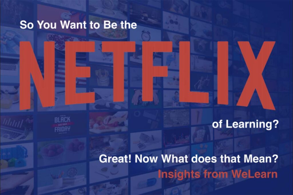 Netflix of learning whitepaper