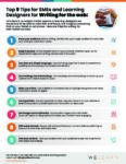 Top 9 Tips for SMEs and Learning Designers for Writing for the Web